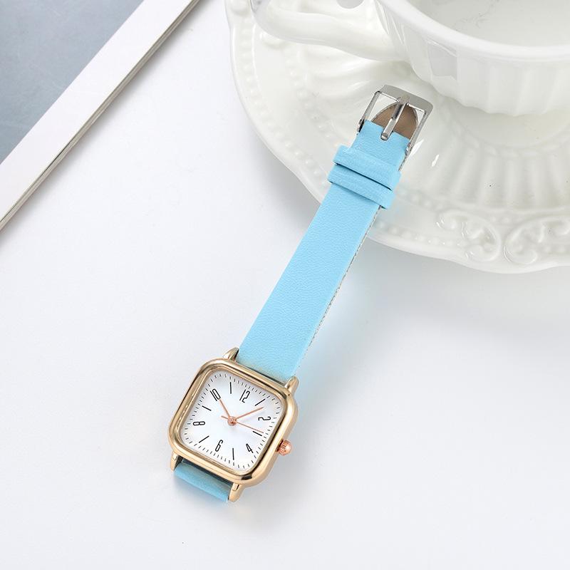 New Women's Small Square Digital Quartz Watch
