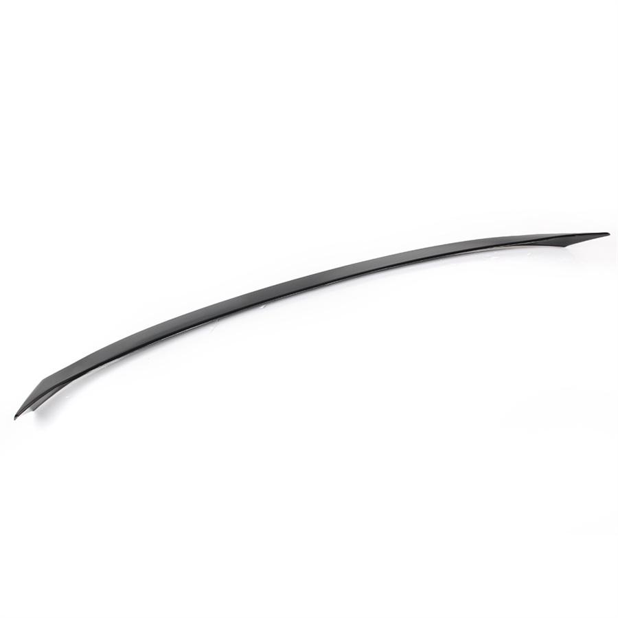 For Honda Accord 2018-2021 Shiny Bblack Tail Wing Lip Trim Sports Style Spoiler Trim ABS Plastic