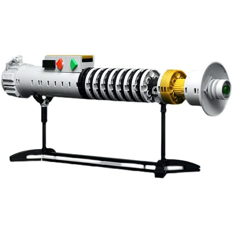 Model Space Movie Figures Weapon Lightsaber Hilt Sets Building Blocks Toys for Children Gift
