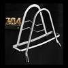 Plate Organizer Rack Stainless Steel Pot Lid Holder Cutting Board Storage Rack Modern Heavy Duty Multi-Functional For Kitchen