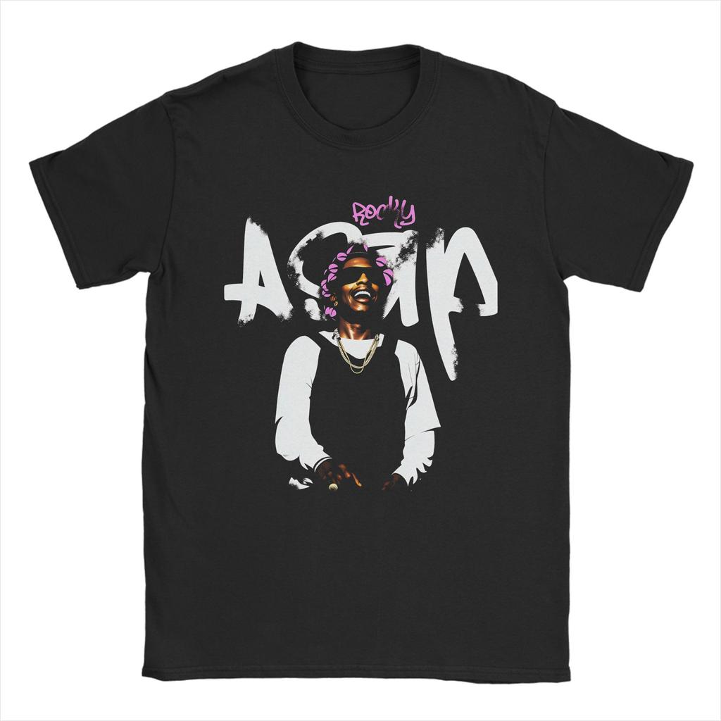 Asap Rocky Dont Be Dumb 100 Cotton TShirt For Men Summer  Streetwear T Shirts ONeck Novelty Tees Oversized Custom DIY Tops