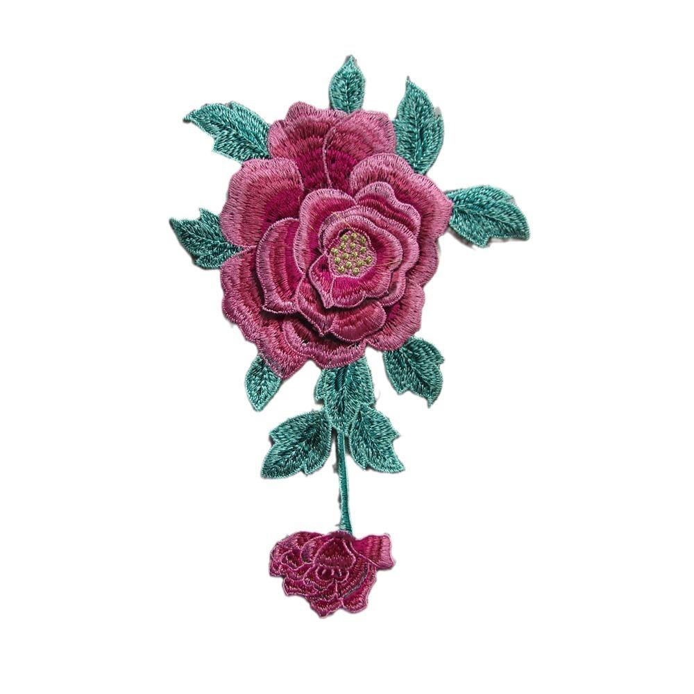 Red-Green I Polyester Embroidery Colored Embroidered Collar Sewing Decoration Wedding Dress Cheongsam Dress Clothing Accessories