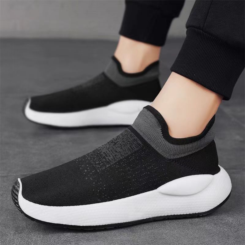 Pánské běžecké boty Nazouvací Vycházkové Tenisky Síťované Prodyšné Ležérní Měkká podrážka Pracovní obuv Cvičební obuv Lehké Gymnastické tenisky pro muže