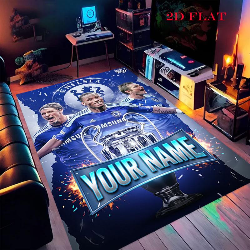 Custom Chelsea Carpet Rug for Living Room Bedroom Home Sofa Decoration,Kids play Nonslip Floor Mat