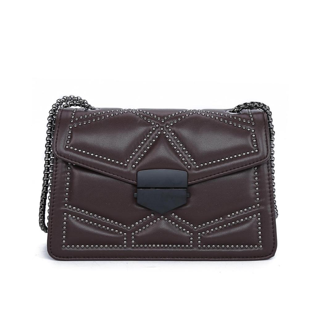 Damentasche Mode koreanische Version der Kette einzelne Umhängetasche Umhängetasche PU kleine quadratische Tasche