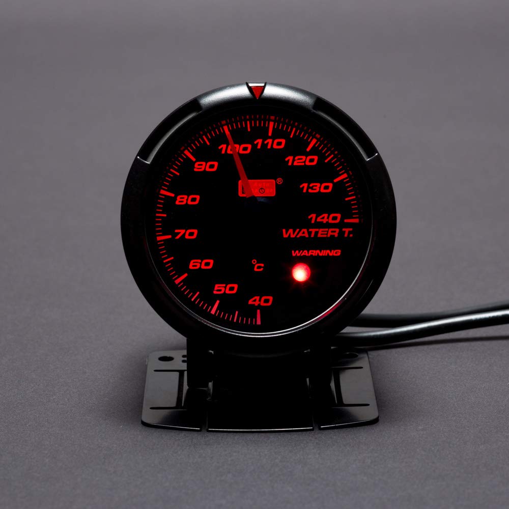 Autogauge Series Water Temperature 60mm Diameter SM2-430 Gauge, (SM2-Water Temperature)