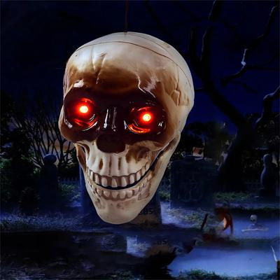 Halloweenská lebka Světlo/Zvuk