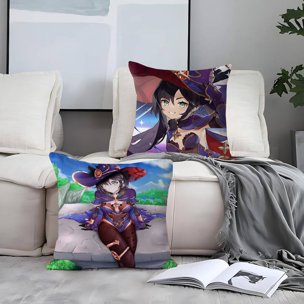 Astrologist Mona M-Megistus Pillow Gift Home Office Decoration Pillow Bedroom Sofa Car Cushion CoverPillow Case