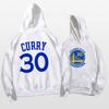 Warriors Curry #30 Hoodie - Spring/Autumn Casual Basketball Training Jacket