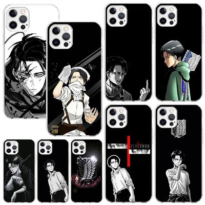 Attack-Titan Levi Phone Case For Iphone 17 Air 16 15 Plus 16E 14 Pro Max 13 Mini 12 11 7 8 SE Fundas Soft Back Cover 17 Air 16 1