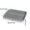 Anti Leakage Dog Potty Tray Detachable Dog Litter Box Dog Indoor Tray Toilet  Medium and Large Dogs