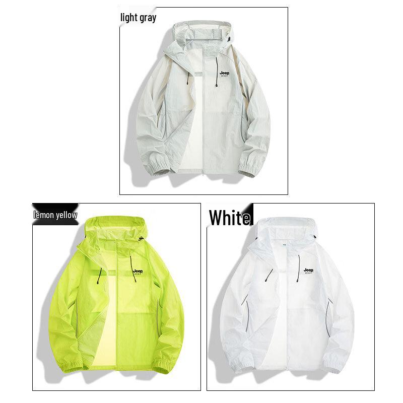 JEEP SPIRIT Unisex Outdoor UV Protection Sun Jacket