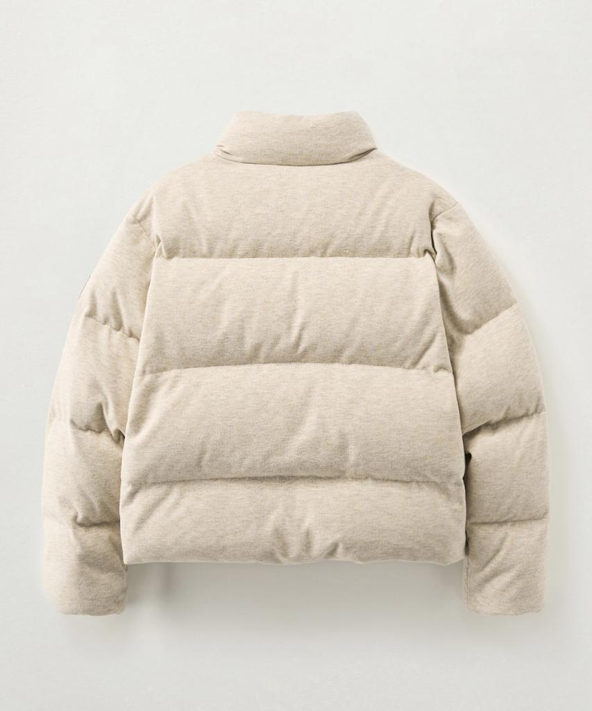 Satur (W) Knit Puffer Duck Down Padded Cream
