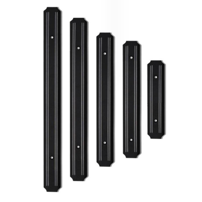 Wall-Mounted Magnetic Knife Holder and Kitchen Storage Rack