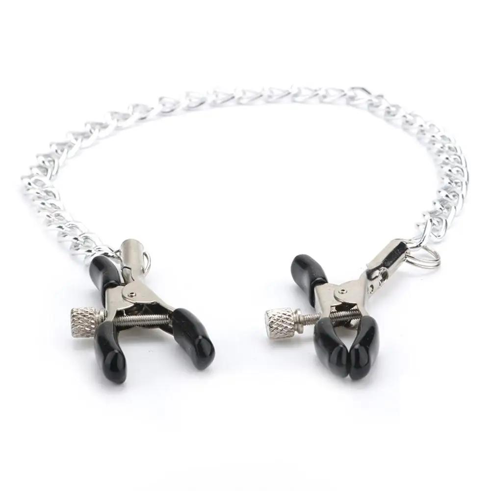 Nipple Clamp Nipple Clips Non-piercing Breast Clip Fetish Adult Games Sex Toys for Women Couples for Couples Woman
