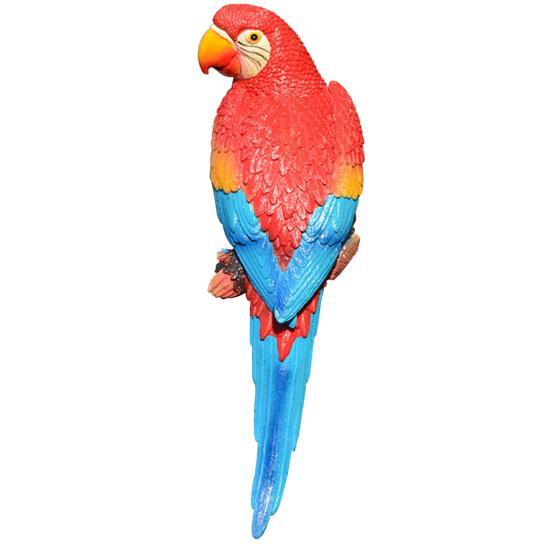 

Моделирование скульптуры попугая птицы из смолы настенное украшение для сада