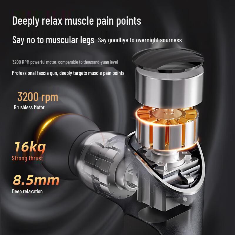 Yolanda Mini Fascia Massage Gun J2 CN plug (adapter included)