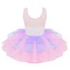 Girl Ballet Dance Dress Kids Ballerina Swan Costume Leotard Tutu Skirt Dancewear