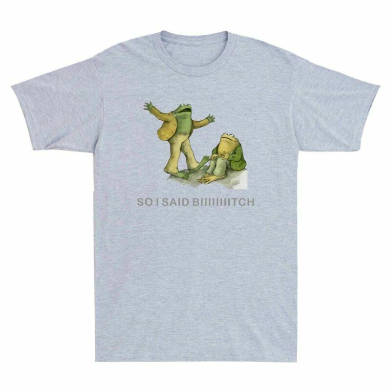 Shirt and Frog Peele Parody Bitch Key Toad Said Adult T and So Funny I