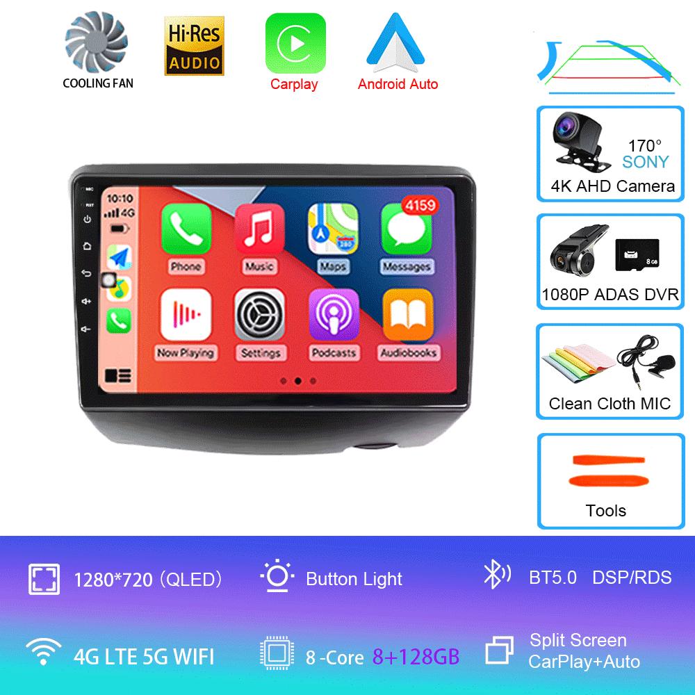 Android 14 Car Radio Multimedia For Toyota Vitz XP10 Yaris Platz Echo 1999-2005 Stereo Auto Carplay Autoradio GPS Navigation DSP