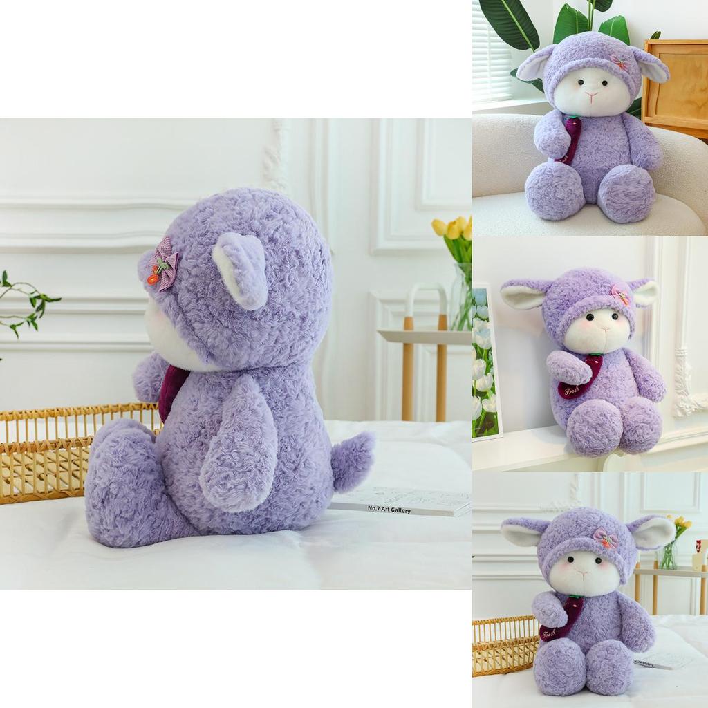 Cute Sheep Plush Toy For Kids Birthday Gift With Ultra Soft Pp Cotton Stuffing