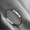 Starry Sky Silver Titanium Steel Bracelet for Women - High-End, Versatile, Full Diamond, Non-Fading Fashion Accessory