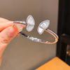 Butterfly Jewelry Open Cuff Bracelet With Electroplated Copper For Fashion Women