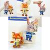 Zootopia Plush Keychain With Nick And Judy For Bag And Gift