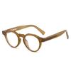 Brand Oval Glasses Frame Women Men Unisex Rivets Anti Blue Light Cp Metal Core Optical Glasses Classic Suitable Eyeglasses