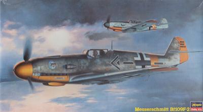 Maqueta del Messerschmitt de Hasegawa HAS09010 148 Bf109F-2