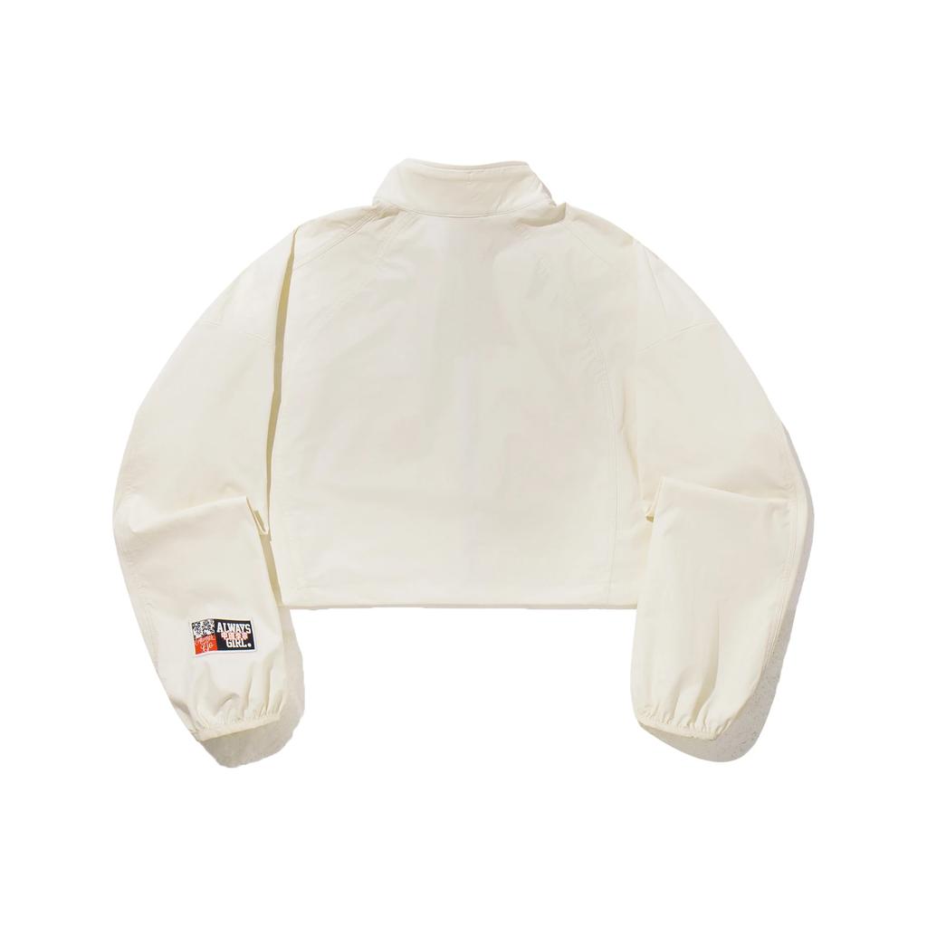 Li Ning Letter Zipper Versatile Stand Collar Casual Loose Windbreaker Women Outerwear AFDVB60-5