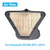 For Kawasaki ZX-10R ZX10R ZX 10R 2011-2015 Motorcycle Air Filter Engine Intake Cleaner Element Replacement