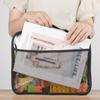 Waterproof Casual Makeup Storage Zipper Bag Large Capacity PVC Transparent Mesh Storage Bag Portable Toy Packaging Organizer