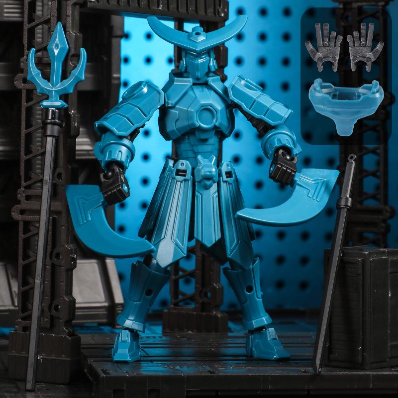 

Mozi Mecha Articulated 3D Printed Decompression Toy & Educational Assembly Figure