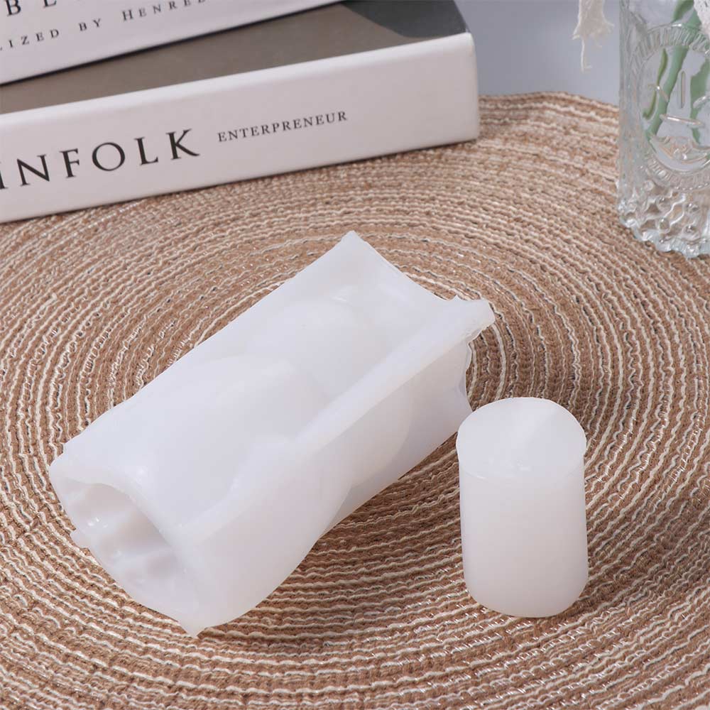 Sitting Cat Candle Mold Cute Soap Mould Desktop Ornaments Cat Silicone Mold Candle Making