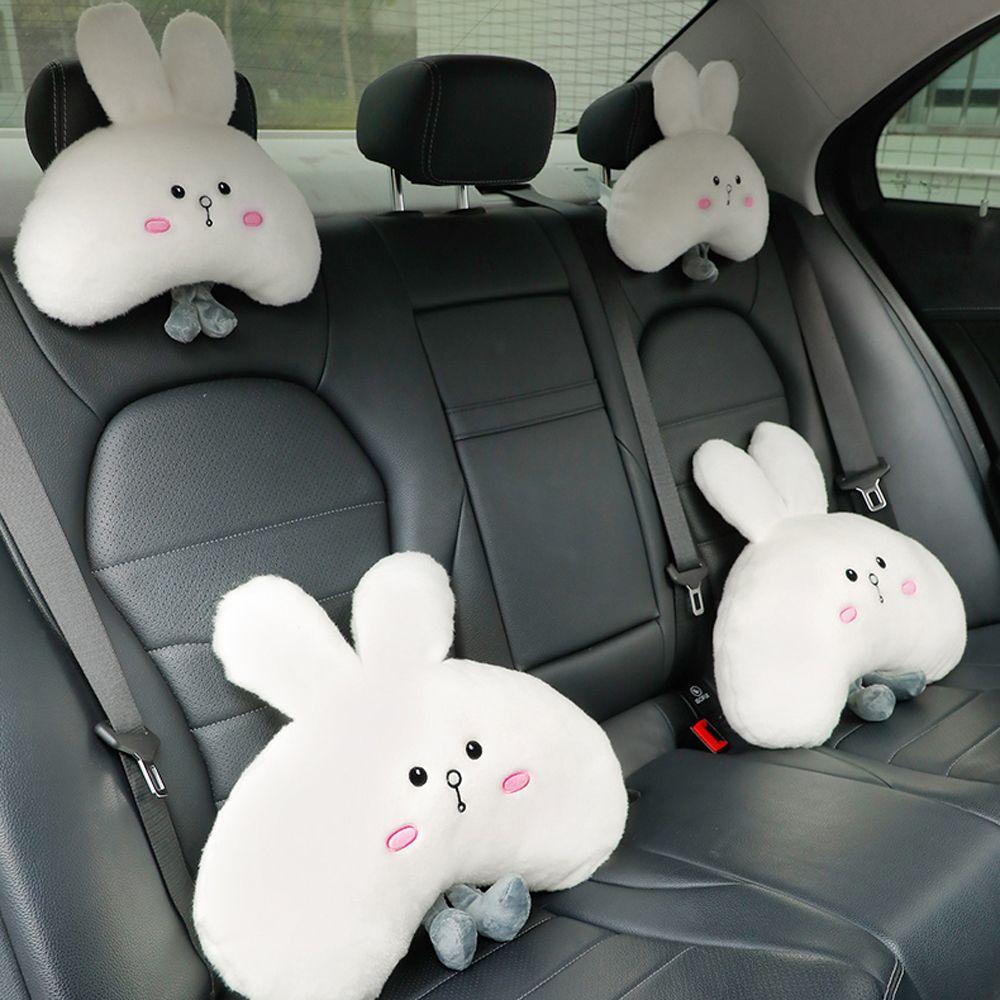 Plush Toys Lumbar Support Car Seat Supports Cat Headrest Pillow Car Neck Pillow Car Neck Support