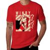 New Winry Rockbell - Vintage Art T-Shirt Black T Shirt Tops Sweat Shirts Oversized T Shirts Mens T Shirt Graphic
