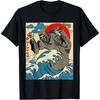 NeotoBatAO Japanese Art Ghostzilla Funny Ghost Gifts for Men Women Kid T-Shirt