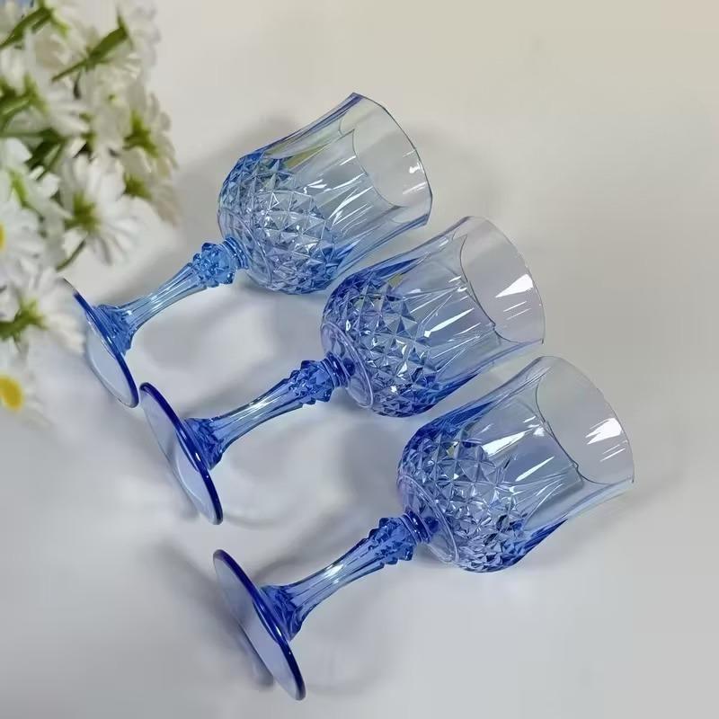 12/24PCS Shatterproof Tall Plastic Champagne Flutes Reusable Wine Glasses for Wedding Party Outdoor Picnic  Drinkware Decoration
