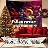 Custom Name Personalized Five Nights At Freddy's Print Tapestry, Wall Art Decor, Bedroom, Dorm, Apartment, LivingRoom, Party Backdrop, Gift for Birthd