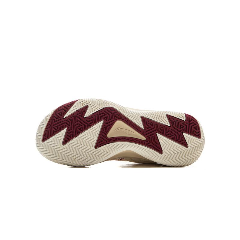 Li Ning Kids Burst Team Synthetic Leather Fashion Sports Simple Non-Slip Wear-Resistant Rebound Basketball Shoes Men Sneaker YKBV016-3