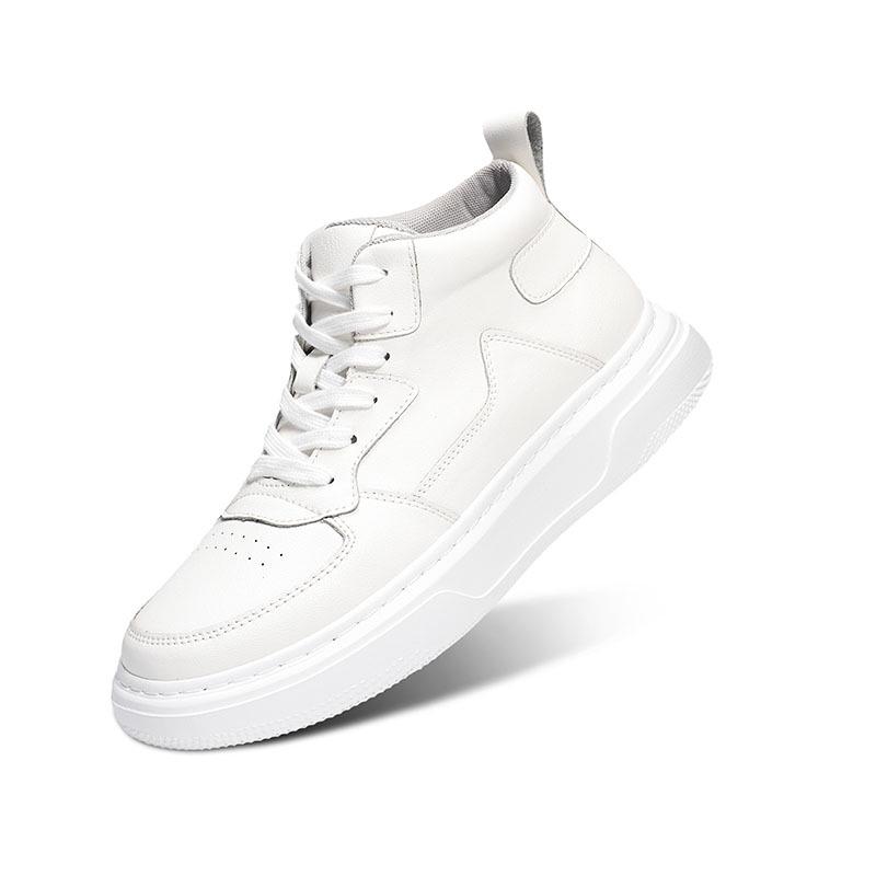 Invisible Height-Boosting 6CM Trendy Unisex Korean Style High-Top Sneakers for Students