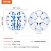 VEVOR Inflatable Bumper Ball 1-Pack, 4FT/1.2M Body Sumo Zorb Balls for Teen & Adult