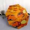 Charmander Pattern Automatic Open Umbrella Compact Foldable Design, Durable Fabric for Casual Birthdays, Christmas s a0820074