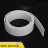 Hengdanda Solid White Silicone Sealing Strip