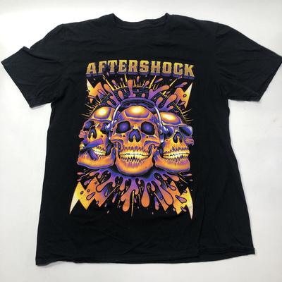 Aftershock Festival 2021 Limited Merch Double Sided Bands On Back Medium T Shirt