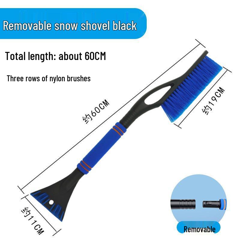 Car Snow Removal Kit: De-icing Shovel, Snow Brush, and Scraper