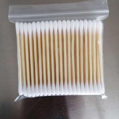 Antistatic, Dust-Free, Eco-Friendly Makeup Cotton Swabs - 100 Pack