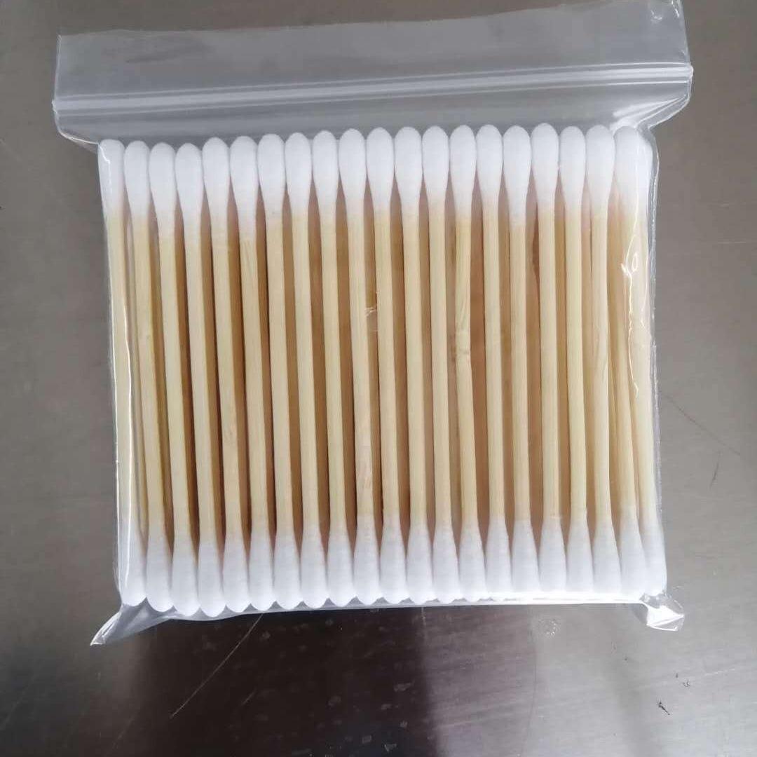 Антистатические, Безворсовые, Экологичные ватные палочки для макияжа - 100 штук
