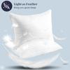 Bed Pillows Standard Size Set Of 2,Home & Hotel Bed Pillows,Shape Retention For Side,Back Or Stomach Sleepers,Breathable,Soft,and Cool